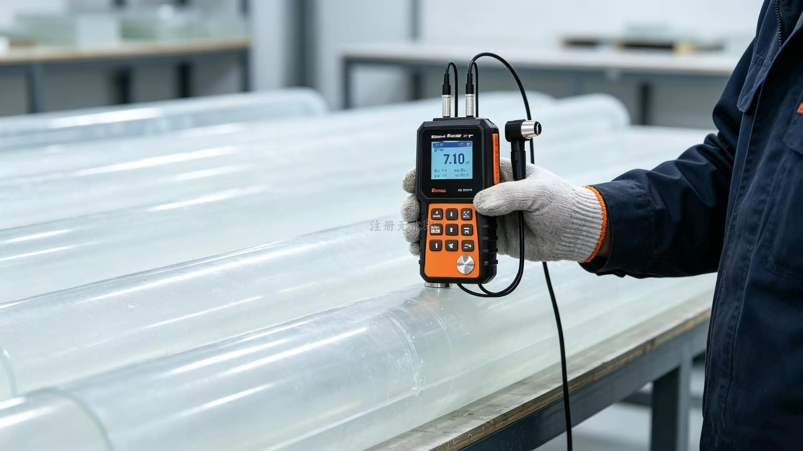 Ultrasonic Thickness Gauge for Plastic