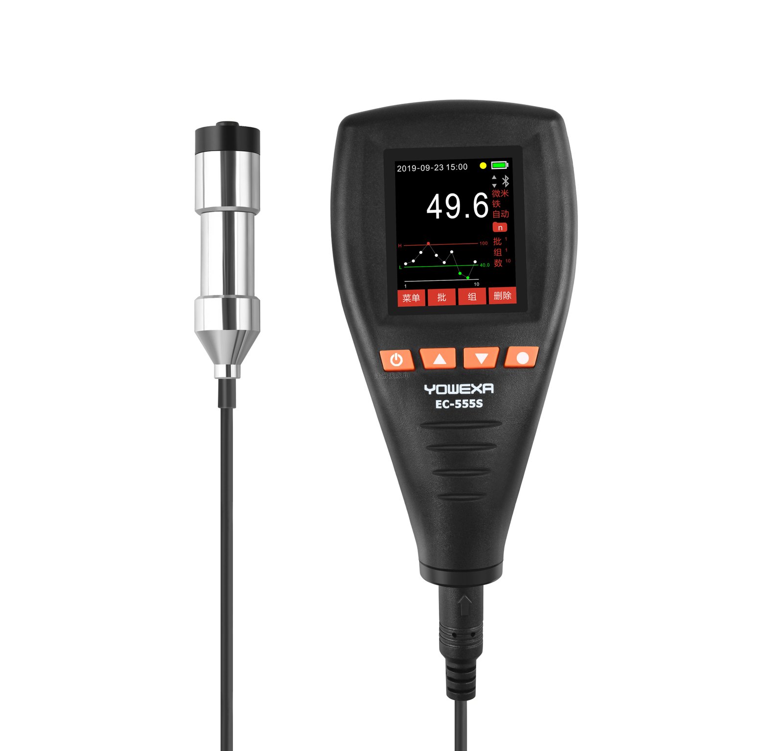 EC-555S Bluetooth Coating Thickness Gauge