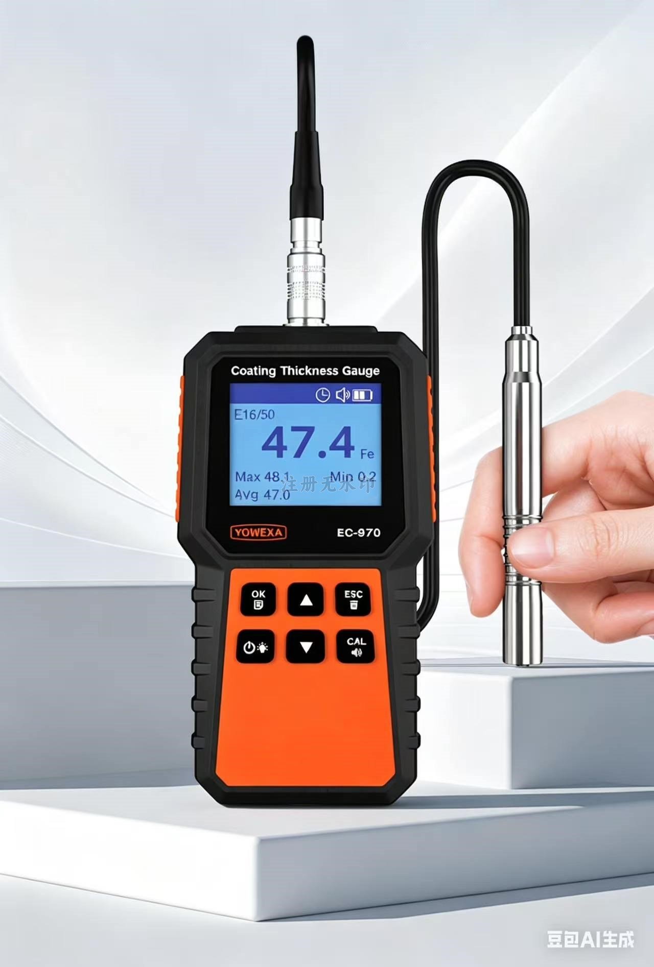 EC-970 Separated Probe Thickness Gauge